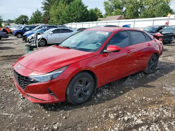 KMHLM4AG5PU443604 — 2023 Hyundai Elantra, Задняя часть (Rear End), фото до ремонта
