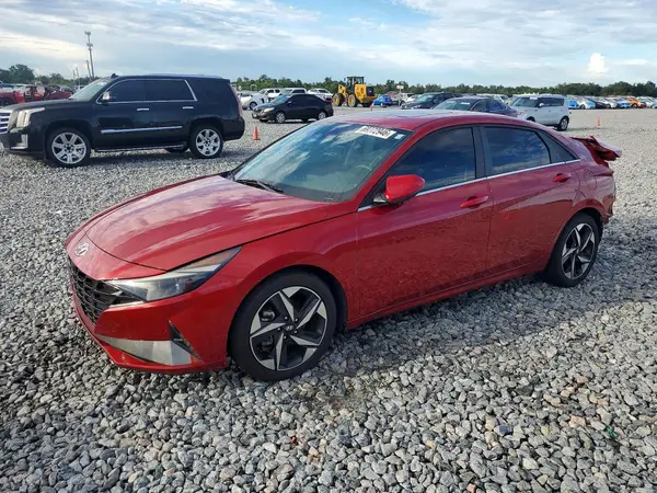 KMHLN4AJ1PU045444 — 2023 Hyundai Elantra, Задняя часть (Rear End), фото до ремонта