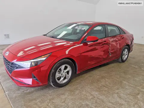 KMHLL4AG7PU484061 — 2023 Hyundai Elantra, Сторона, фото до ремонта