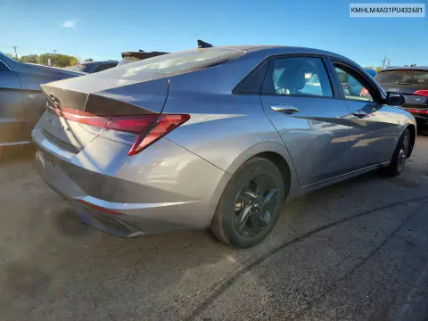 2023 Hyundai Elantra Sel VIN KMHLM4AG1PU432681 фото 3