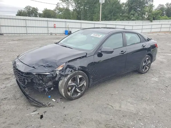 KMHLS4AG3PU469642 — 2023 Hyundai Elantra, Передняя часть (Front End), фото до ремонта