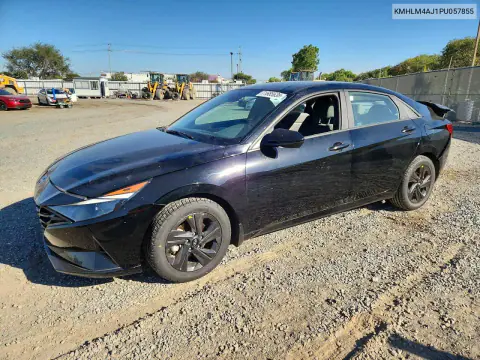 KMHLM4AJ1PU057855 — 2023 Hyundai Elantra, Задняя часть, фото до ремонта