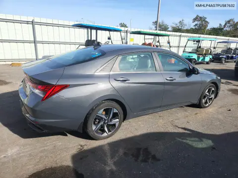 2023 Hyundai Elantra Limited VIN KMHLP4AG7PU587632 фото 3