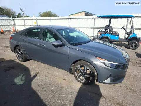 2023 Hyundai Elantra Limited VIN KMHLP4AG7PU587632 фото 4