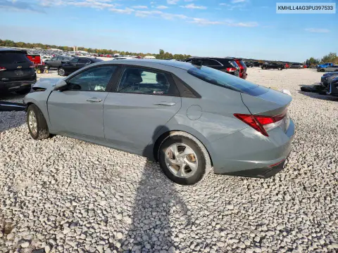 2023 Hyundai Elantra Se VIN KMHLL4AG3PU397533 фото 2