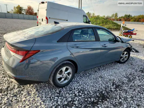 2023 Hyundai Elantra Se VIN KMHLL4AG3PU397533 фото 3