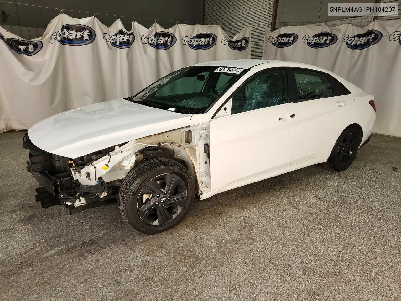 2023 Hyundai Elantra Sel VIN 5NPLM4AG1PH104207 фото 1