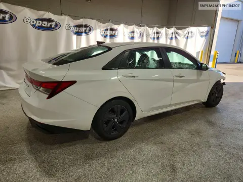 2023 Hyundai Elantra Sel VIN 5NPLM4AG1PH104207 фото 3