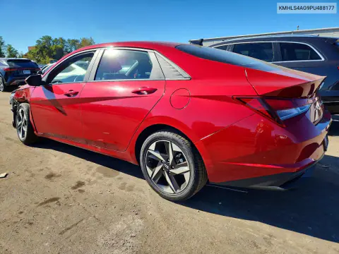 2023 Hyundai Elantra Sel VIN KMHLS4AG9PU488177 фото 2