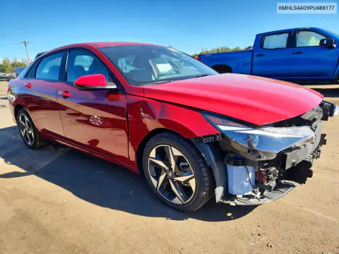2023 Hyundai Elantra Sel VIN KMHLS4AG9PU488177 фото 4