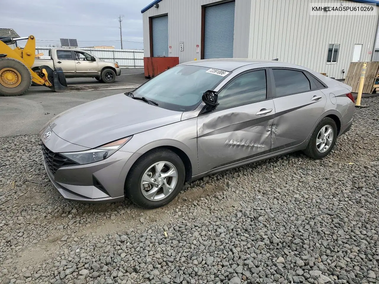 2023 Hyundai Elantra Se VIN KMHLL4AG5PU610269 фото 1