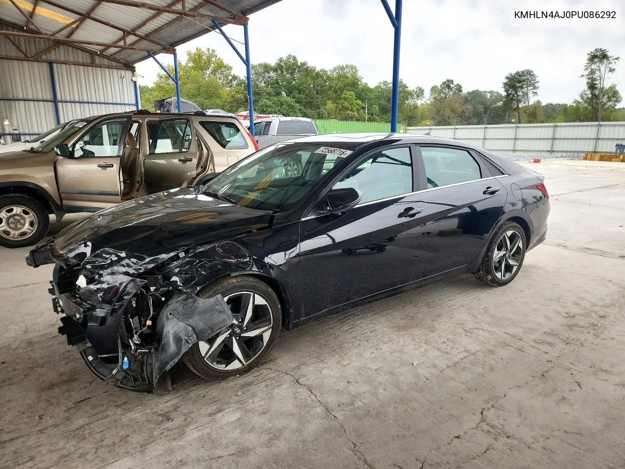 2023 Hyundai Elantra Limited VIN KMHLN4AJ0PU086292 фото 1