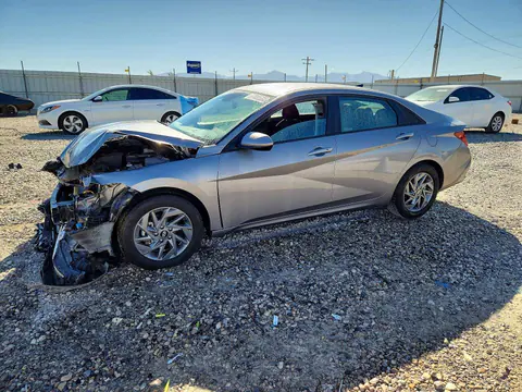 KMHLM4DG6RU743182 — 2024 Hyundai Elantra, Передняя часть (Front End), фото до ремонта