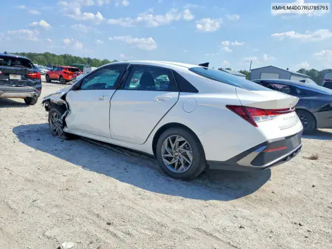 2024 Hyundai Elantra Sel VIN KMHLM4DG7RU785795 фото 2