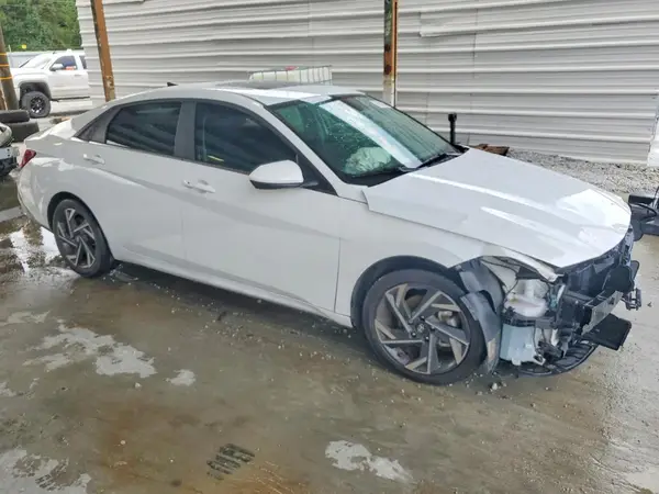 KMHLS4DG1RU641763 — 2024 Hyundai Elantra, фото 4 с аукциона Copart, Передняя часть
