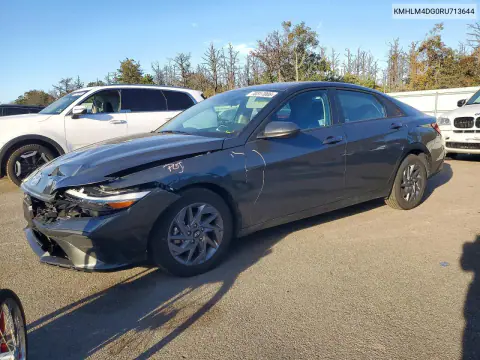 2024 Hyundai Elantra Sel VIN KMHLM4DG0RU713644 фото 1
