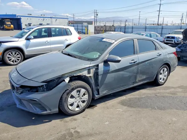 KMHLM4DJ9RU097213 — 2024 Hyundai Elantra, Передняя часть (Front End), фото до ремонта