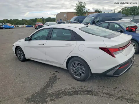 2024 Hyundai Elantra Sel VIN KMHLM4DG5RU676168 фото 2