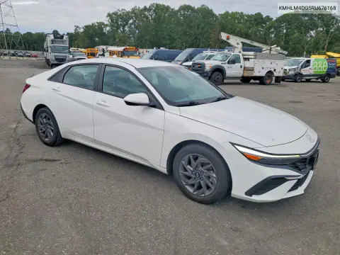 2024 Hyundai Elantra Sel VIN KMHLM4DG5RU676168 фото 4