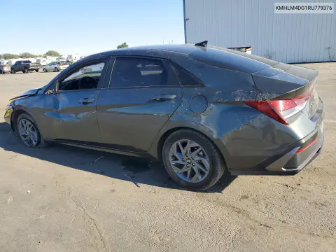 2024 Hyundai Elantra Sel VIN KMHLM4DG1RU779376 фото 2