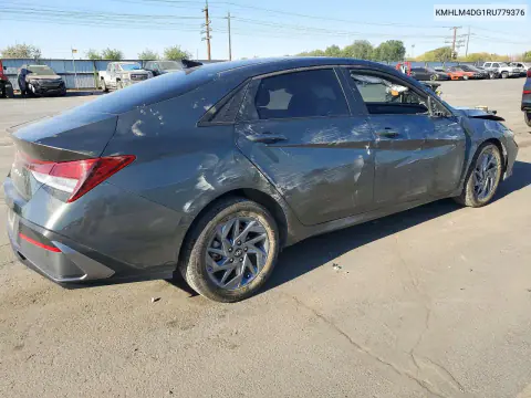 2024 Hyundai Elantra Sel VIN KMHLM4DG1RU779376 фото 3