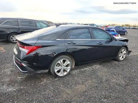 KMHLN4DG0RU775834 — 2024 Hyundai Elantra, фото 3 с аукциона Copart 03.11.2026, Передняя часть