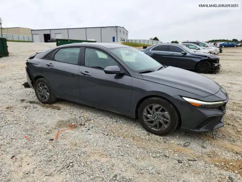 2024 Hyundai Elantra Blue VIN KMHLM4DJ0RU093051 фото 4