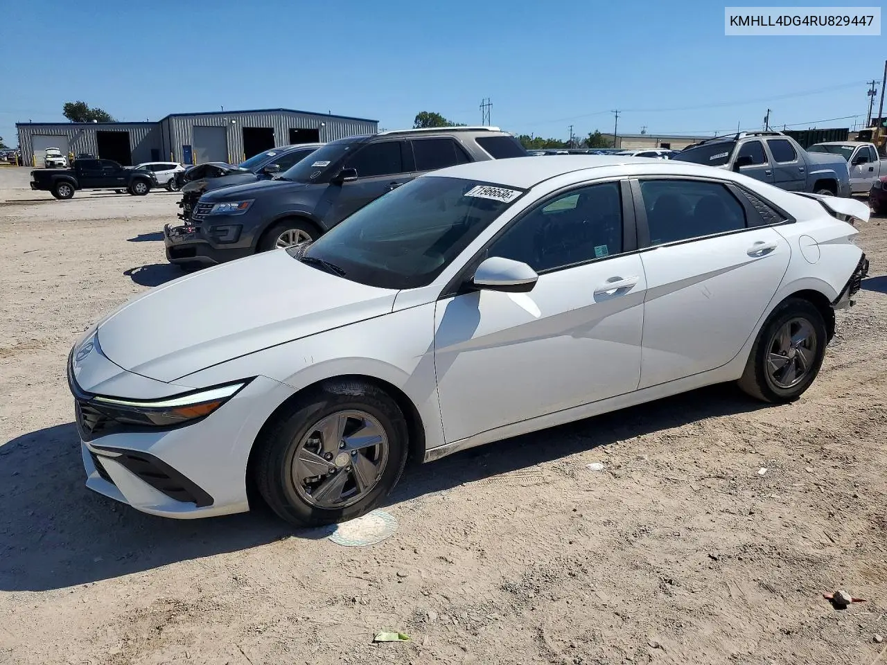 2024 Hyundai Elantra Se VIN KMHLL4DG4RU829447 фото 1