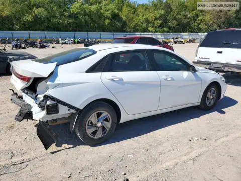 2024 Hyundai Elantra Se VIN KMHLL4DG4RU829447 фото 3