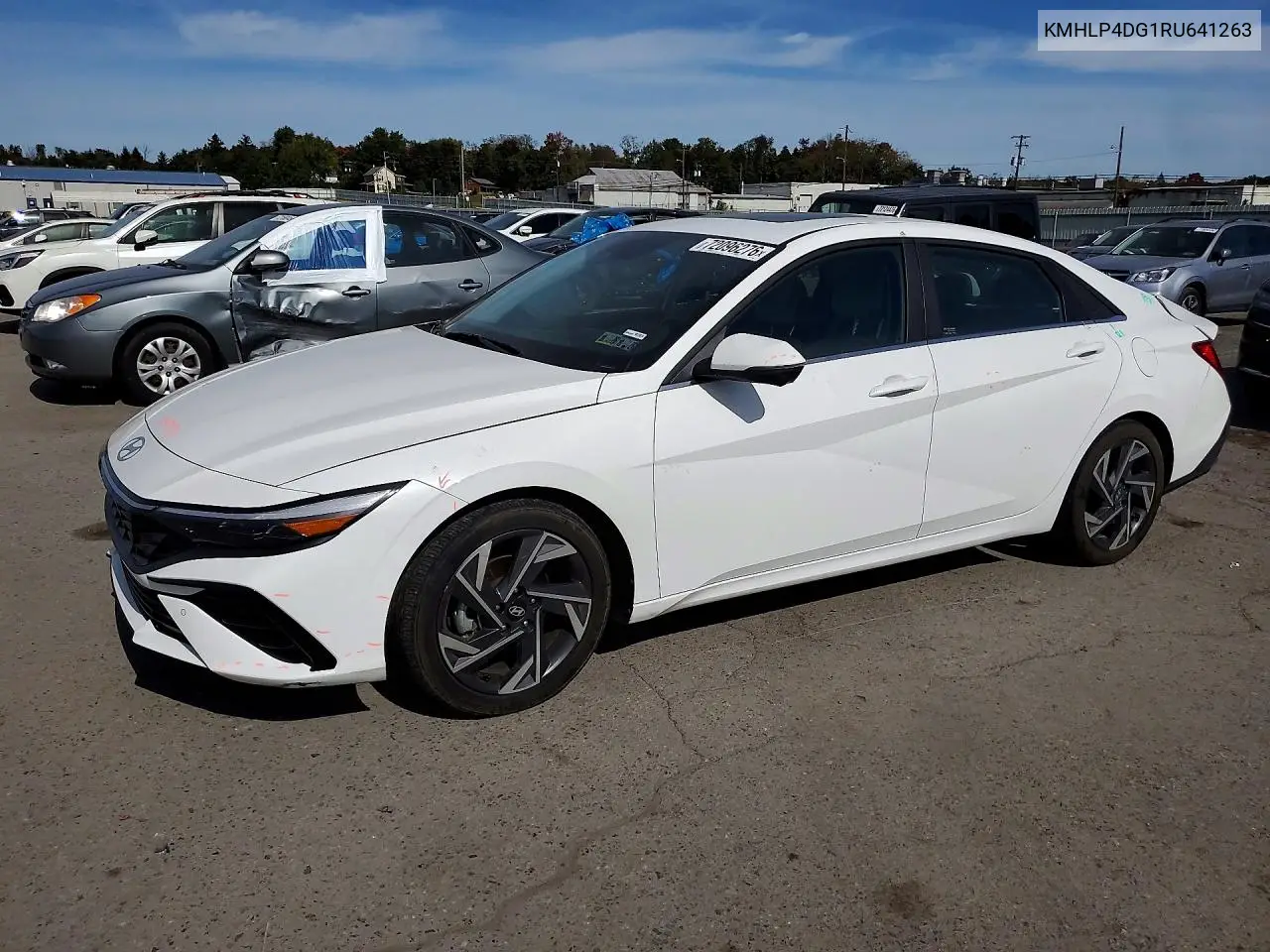2024 Hyundai Elantra Limited VIN KMHLP4DG1RU641263 фото 1
