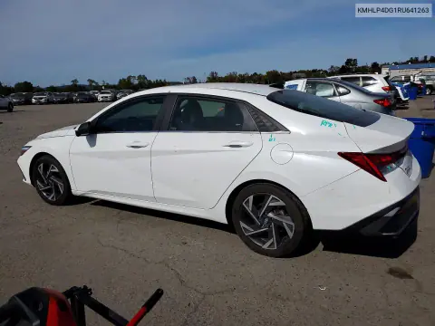 2024 Hyundai Elantra Limited VIN KMHLP4DG1RU641263 фото 2