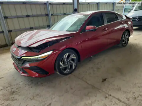 KMHLP4DG0RU821236 — 2024 Hyundai Elantra, Передняя часть, фото до ремонта