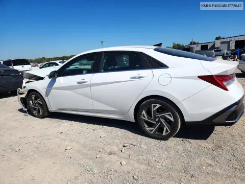 2024 Hyundai Elantra Limited VIN KMHLP4DG4RU772042 фото 2