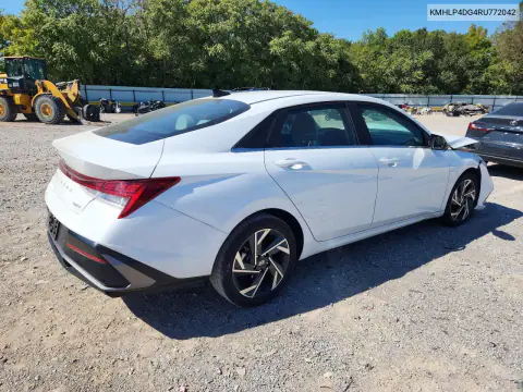 2024 Hyundai Elantra Limited VIN KMHLP4DG4RU772042 фото 3