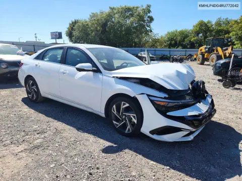 2024 Hyundai Elantra Limited VIN KMHLP4DG4RU772042 фото 4