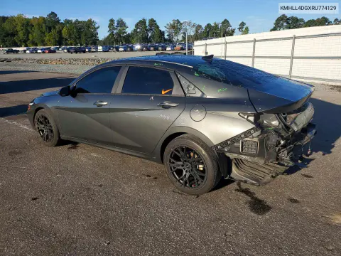 2024 Hyundai Elantra Se VIN KMHLL4DGXRU774129 фото 2