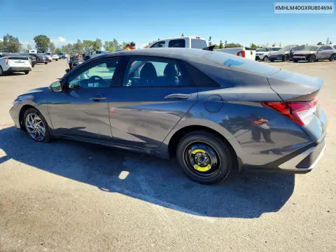 2024 Hyundai Elantra Sel VIN KMHLM4DGXRU804694 фото 2