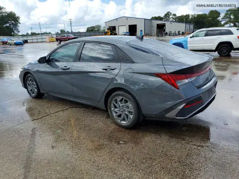 KMHLM4DJ1RU104574 — 2024 Hyundai Elantra, фото 2 с аукциона Copart, Боковая часть