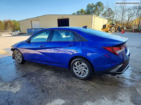 2024 Hyundai Elantra Sel VIN KMHLM4DG3RU656808 фото 2