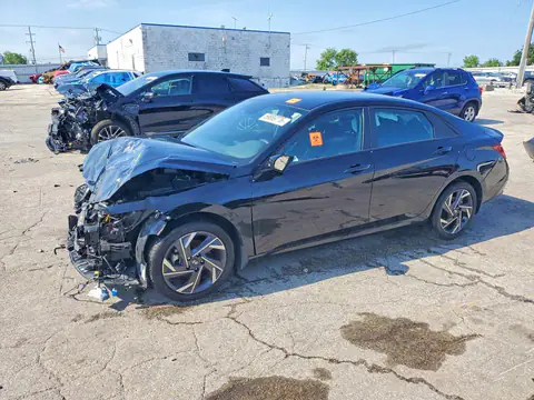 KMHLM4DG2SU001397 — 2025 Hyundai Elantra, Передняя часть (Front End), фото до ремонта