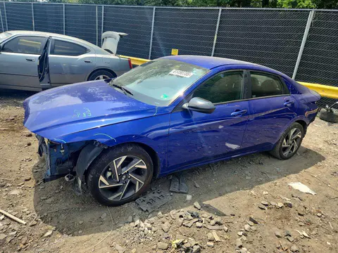 KMHLM4DG5SU876635 — 2025 Hyundai Elantra, Передняя часть (Front End), фото до ремонта