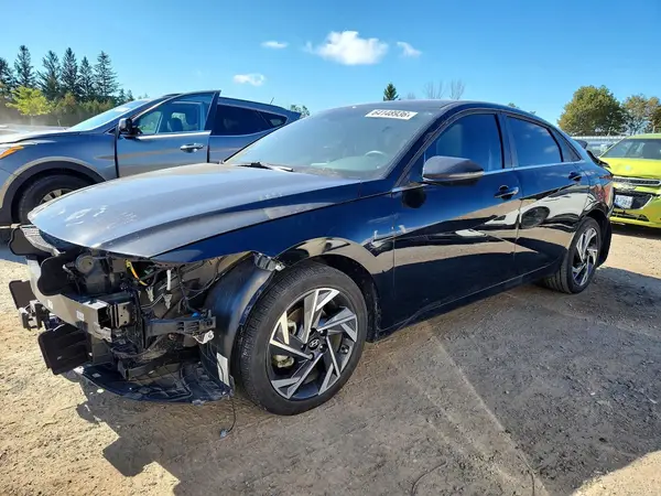 KMHLN4DJ1SU166110 — 2025 Hyundai Elantra, Задняя часть (Rear End), фото до ремонта