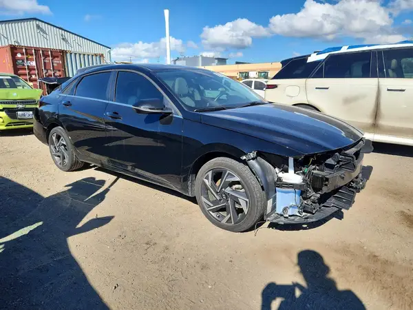 KMHLN4DJ1SU166110 — 2025 Hyundai Elantra, фото 4 с аукциона Copart 06.10.2026, Задняя часть