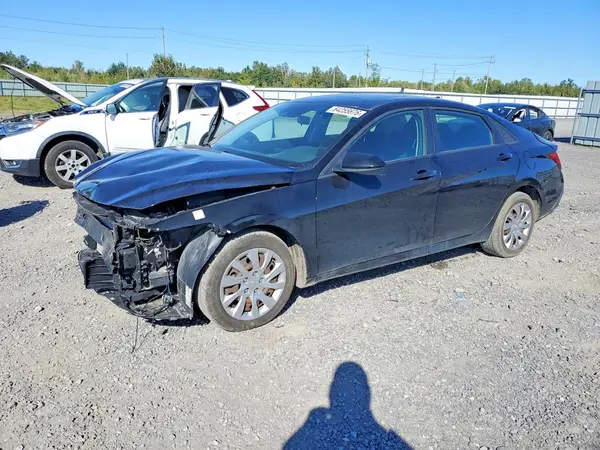 KMHLM4DG1SU916290 — 2025 Hyundai Elantra, Передняя часть (Front End), фото до ремонта