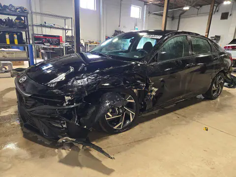 KMHLM4DG8SU035859 — 2025 Hyundai Elantra, Передняя часть (Front End), фото до ремонта
