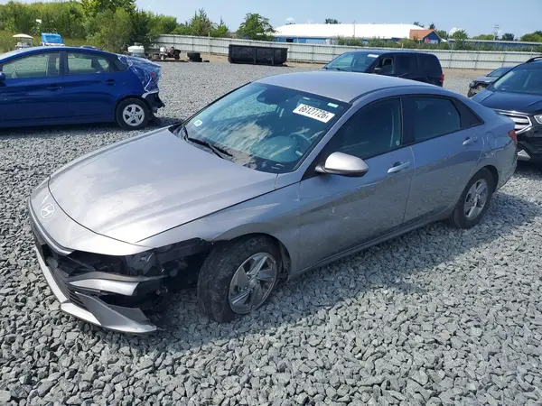 KMHLL4DGXSU036224 — 2025 Hyundai Elantra, Передняя часть (Front End), фото до ремонта