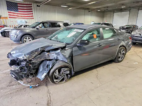 KMHLM4DG1SU056097 — 2025 Hyundai Elantra, Передняя часть (Front End), фото до ремонта