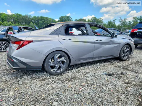 2025 Hyundai Elantra Sel Sport VIN KMHLM4DG2SU924642 фото 3
