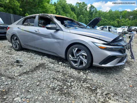 2025 Hyundai Elantra Sel Sport VIN KMHLM4DG2SU924642 фото 4