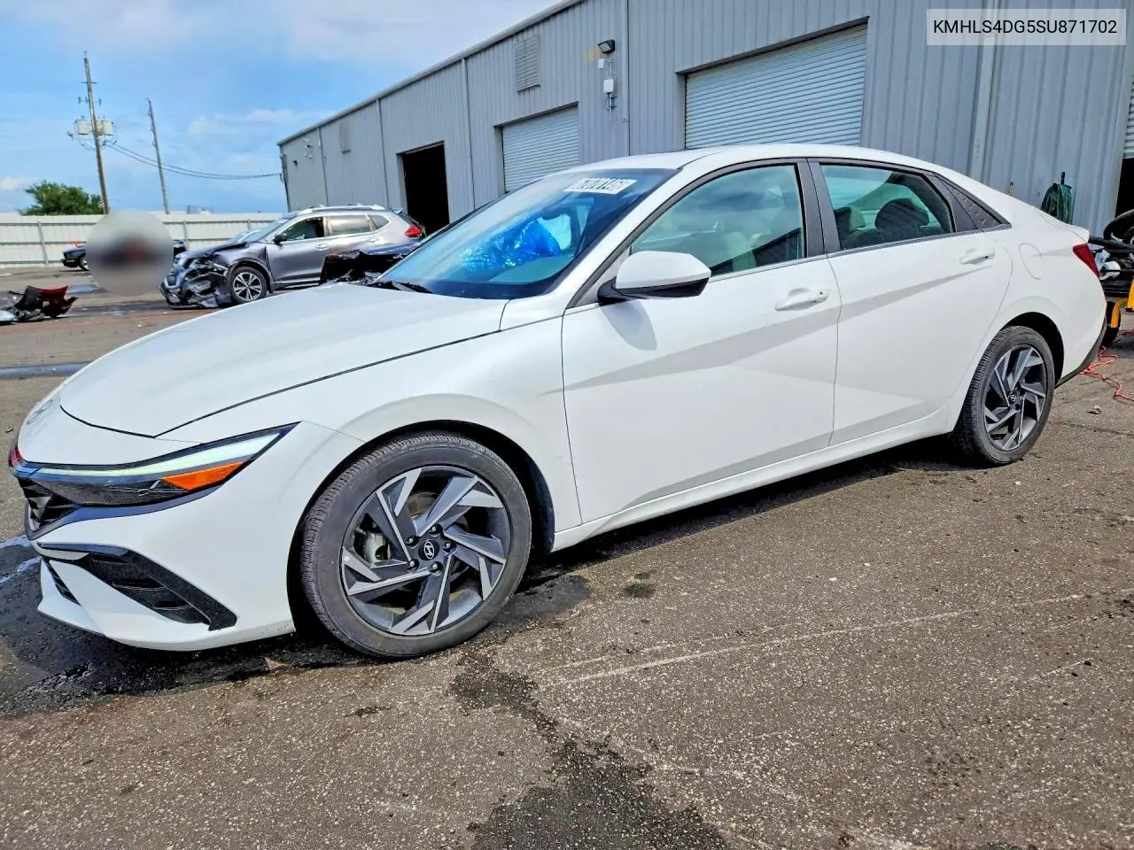 2025 Hyundai Elantra Sel VIN KMHLS4DG5SU871702 фото 1